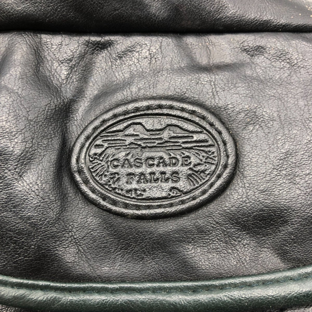 Cascade Falls Waist Bag genuine leather black type Vintage Second Hand