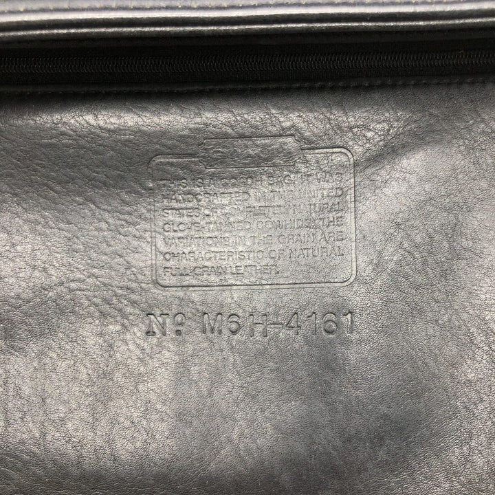 90'S Coach Old Coach Shoulder Bag, Made in USA, Vintage genuine leather black type Vintage Second Hand
