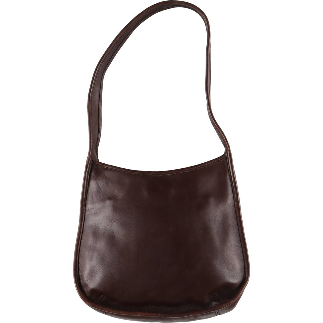 90'S Coach Old Coach Ergo Shoulder Bag, Made in USA, Vintage genuine leather brown type Vintage Second Hand