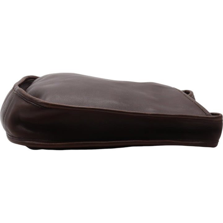 90'S Coach Old Coach Ergo Shoulder Bag, Made in USA, Vintage genuine leather brown type Vintage Second Hand