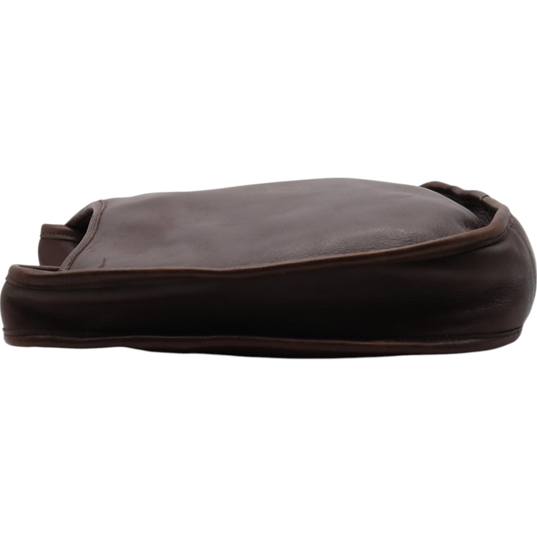 90'S Coach Old Coach Ergo Shoulder Bag, Made in USA, Vintage genuine leather brown type Vintage Second Hand