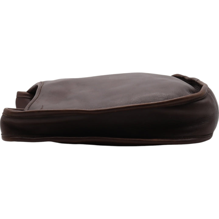 90'S Coach Old Coach Ergo Shoulder Bag, Made in USA, Vintage genuine leather brown type Vintage Second Hand