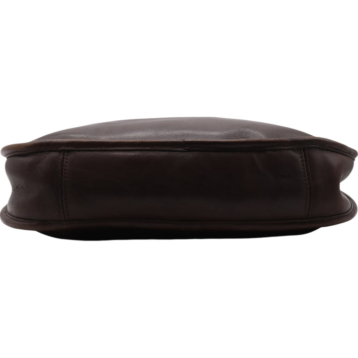 90'S Coach Old Coach Ergo Shoulder Bag, Made in USA, Vintage genuine leather brown type Vintage Second Hand