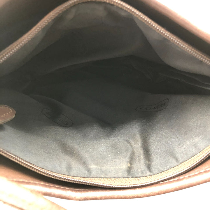 90'S Coach Old Coach Ergo Shoulder Bag, Made in USA, Vintage genuine leather brown type Vintage Second Hand