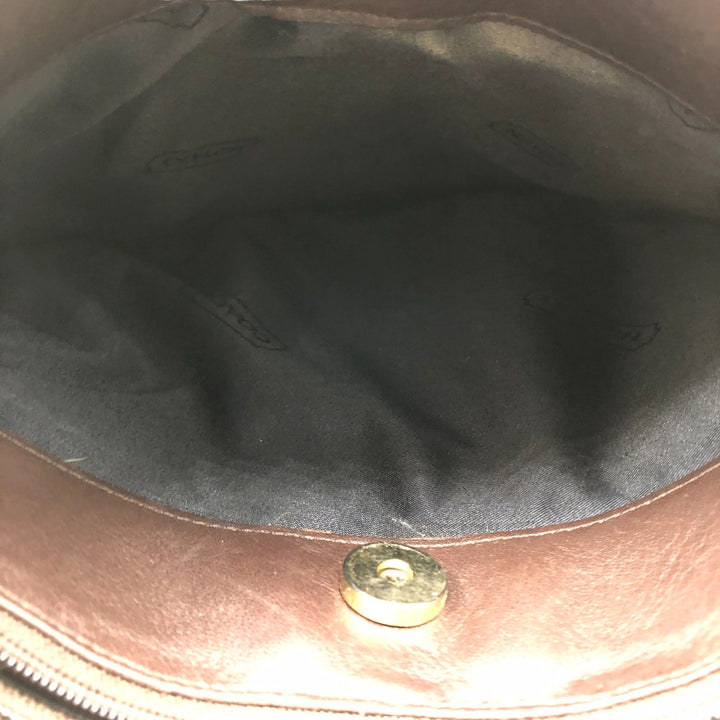 90'S Coach Old Coach Ergo Shoulder Bag, Made in USA, Vintage genuine leather brown type Vintage Second Hand