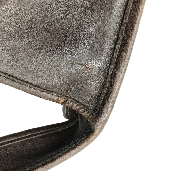 90'S Coach Old Coach Ergo Shoulder Bag, Made in USA, Vintage genuine leather brown type Vintage Second Hand