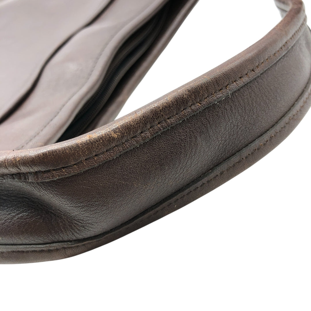 90'S Coach Old Coach Ergo Shoulder Bag, Made in USA, Vintage genuine leather brown type Vintage Second Hand