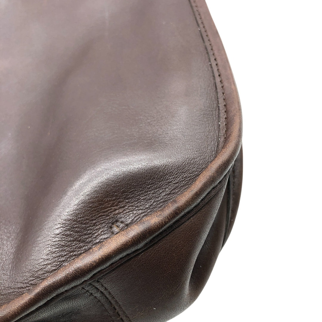 90'S Coach Old Coach Ergo Shoulder Bag, Made in USA, Vintage genuine leather brown type Vintage Second Hand