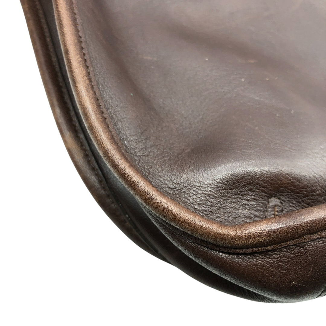 90'S Coach Old Coach Ergo Shoulder Bag, Made in USA, Vintage genuine leather brown type Vintage Second Hand