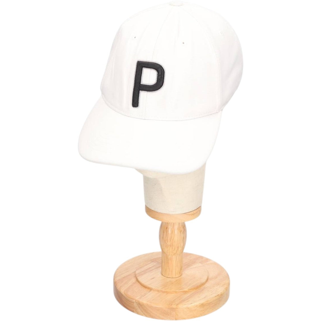 PUMA baseball cap, one size fits all polyester white type Vintage Second Hand