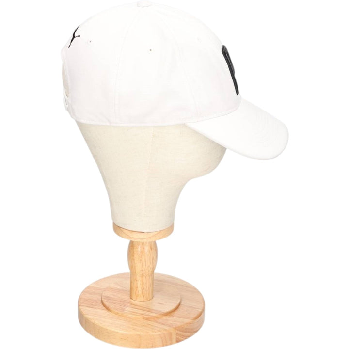 PUMA baseball cap, one size fits all polyester white type Vintage Second Hand