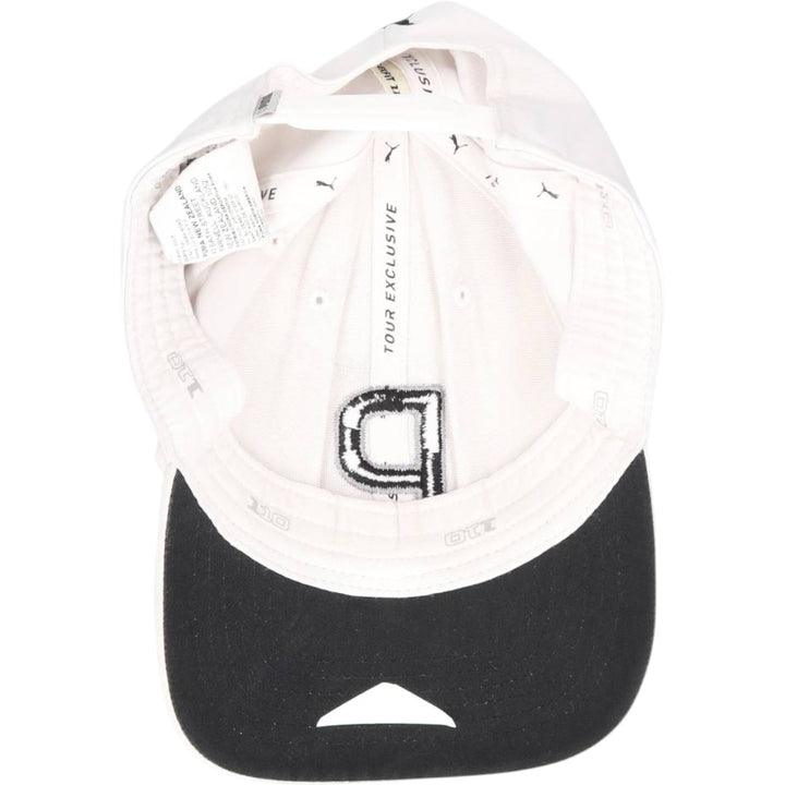 PUMA baseball cap, one size fits all polyester white type Vintage Second Hand