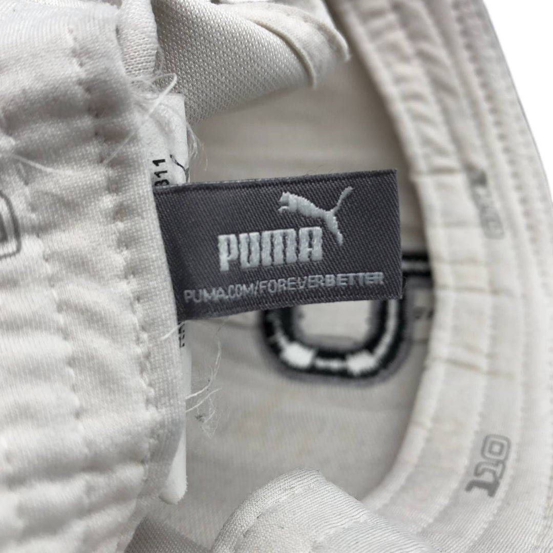 PUMA baseball cap, one size fits all polyester white type Vintage Second Hand