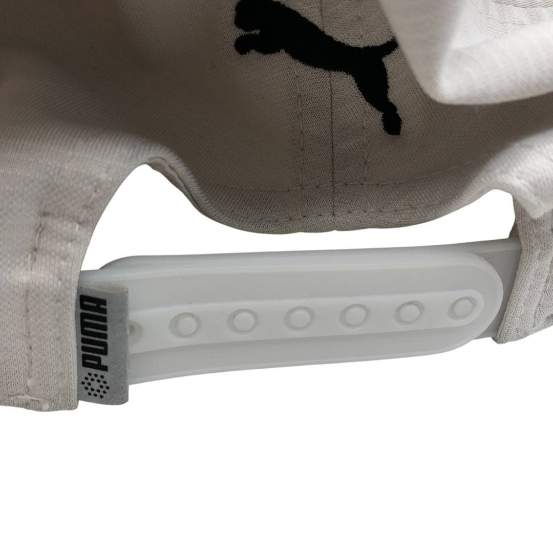 PUMA baseball cap, one size fits all polyester white type Vintage Second Hand