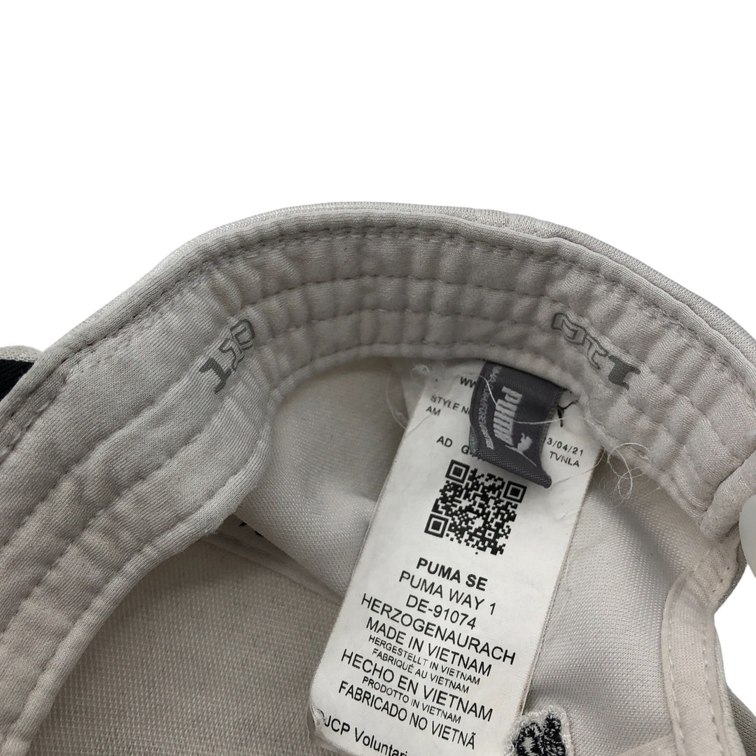 PUMA baseball cap, one size fits all polyester white type Vintage Second Hand