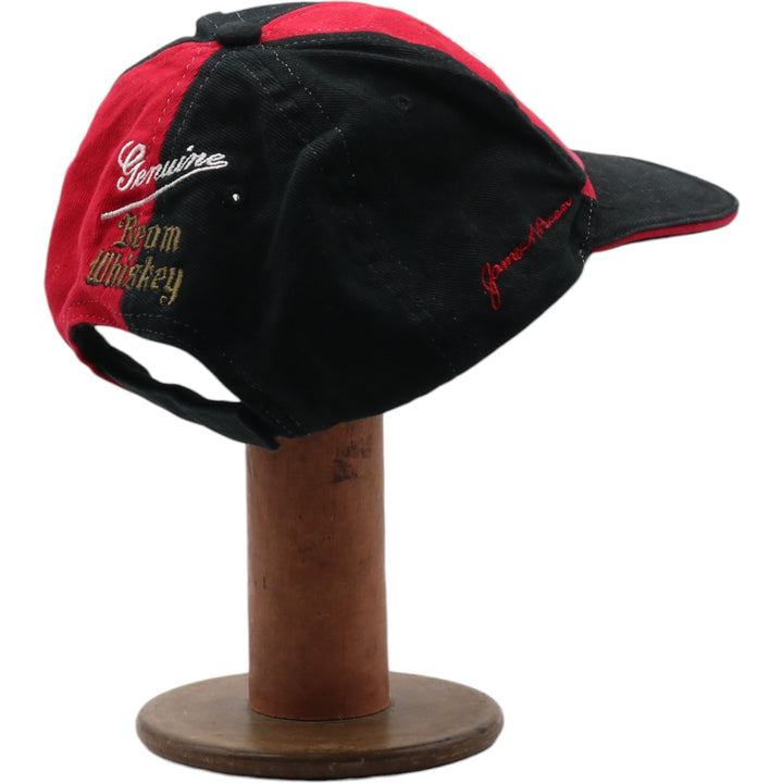 JIM BEAM Jim Beam Advertising Baseball Cap Free Size cotton black type Vintage Second Hand