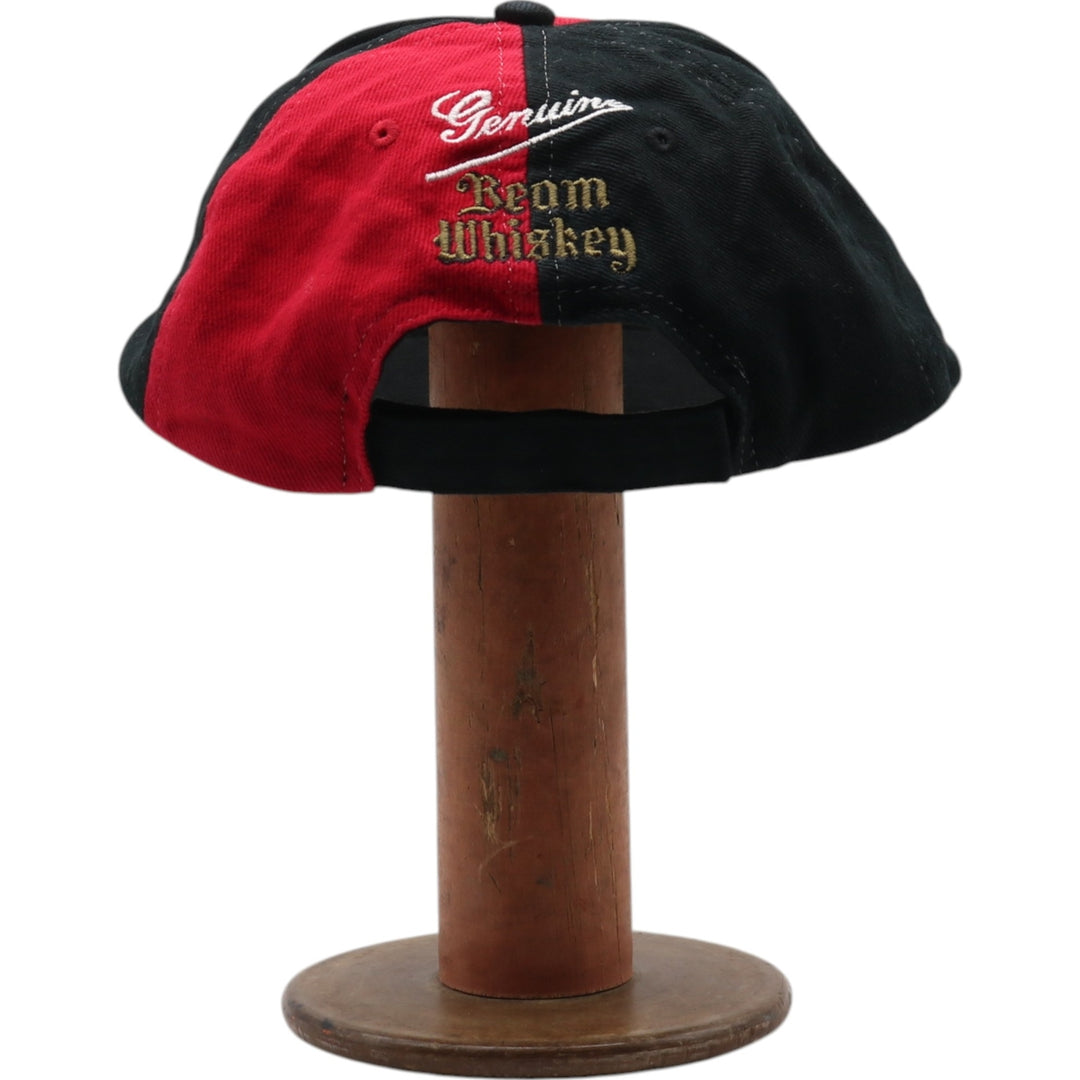 JIM BEAM Jim Beam Advertising Baseball Cap Free Size cotton black type Vintage Second Hand