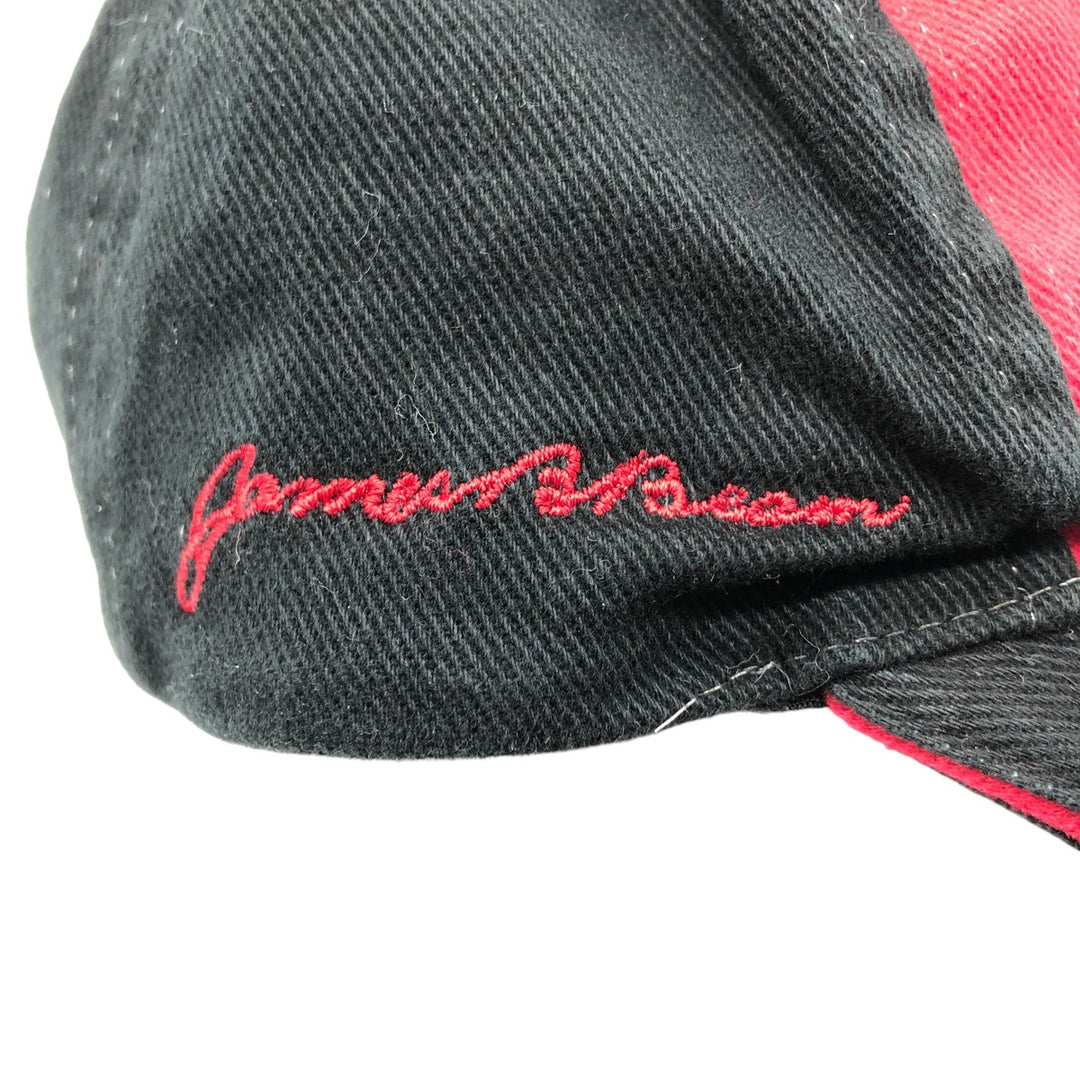 JIM BEAM Jim Beam Advertising Baseball Cap Free Size cotton black type Vintage Second Hand