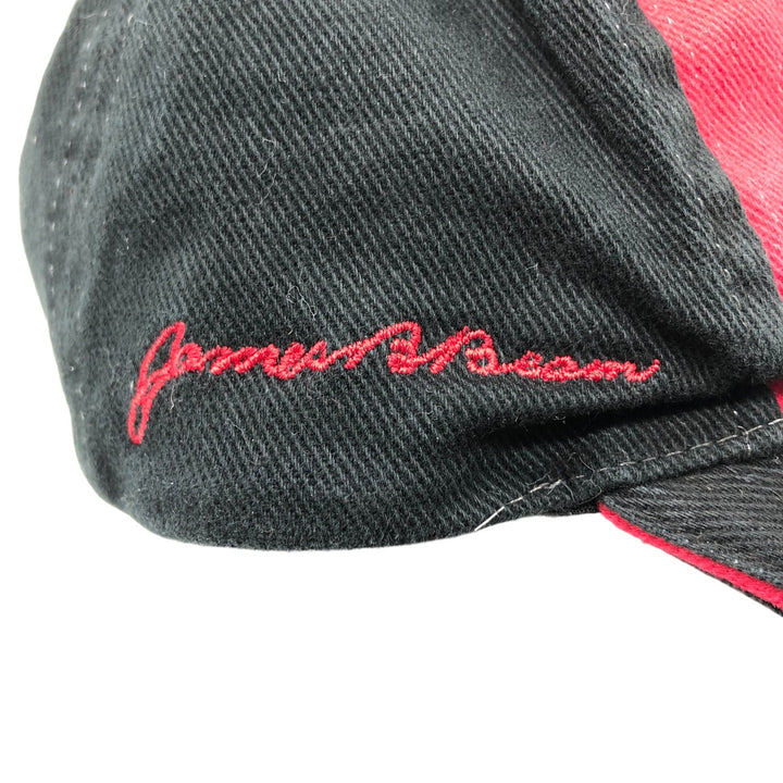 JIM BEAM Jim Beam Advertising Baseball Cap Free Size cotton black type Vintage Second Hand