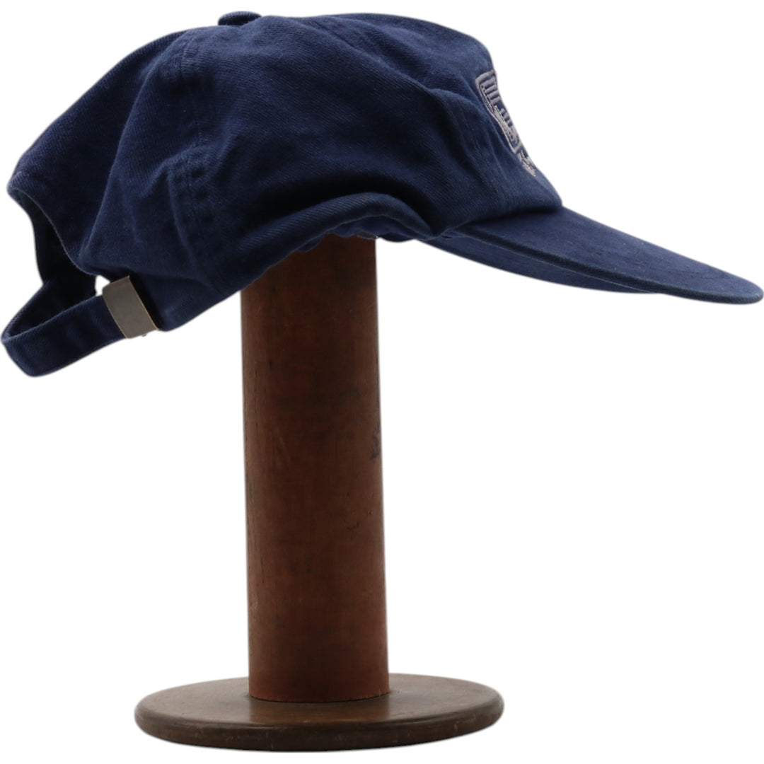 JRP Advertising Baseball Cap Free Size cotton navy blue type Vintage Second Hand