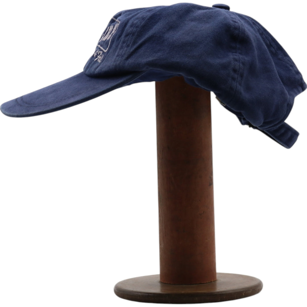 JRP Advertising Baseball Cap Free Size cotton navy blue type Vintage Second Hand