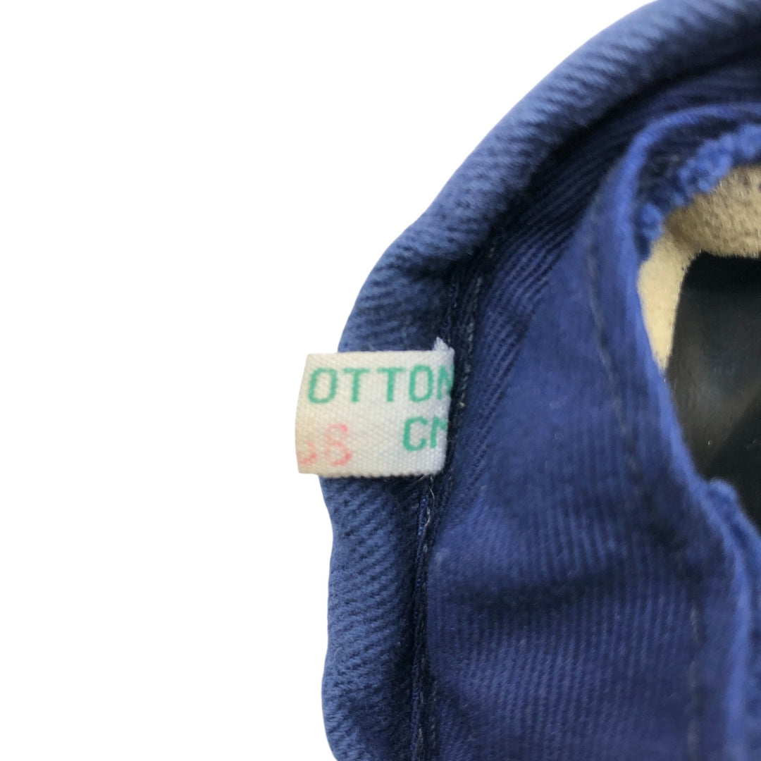 JRP Advertising Baseball Cap Free Size cotton navy blue type Vintage Second Hand