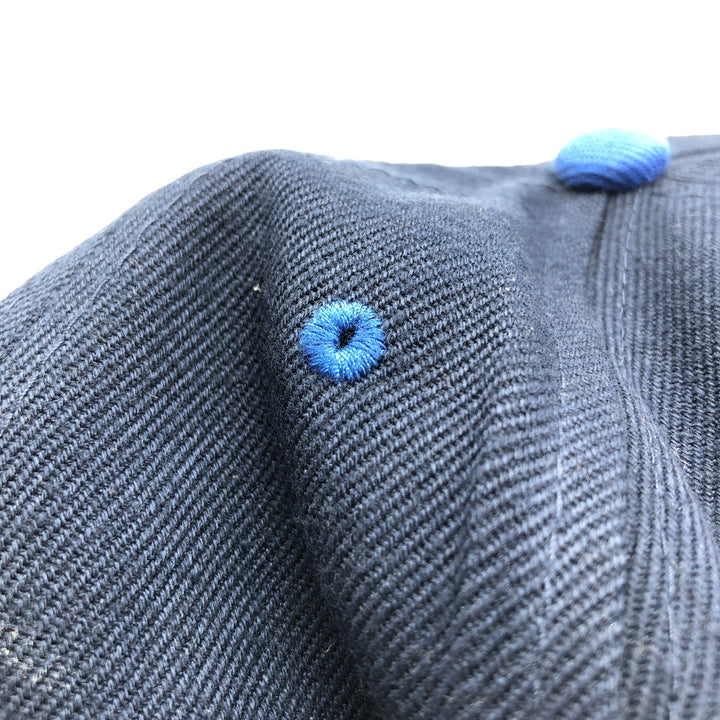 FBI Two-tone Baseball Cap Free Size unclear blue type Vintage Second Hand