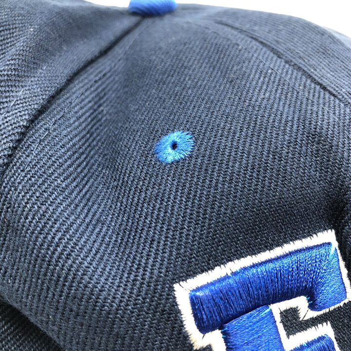 FBI Two-tone Baseball Cap Free Size unclear blue type Vintage Second Hand