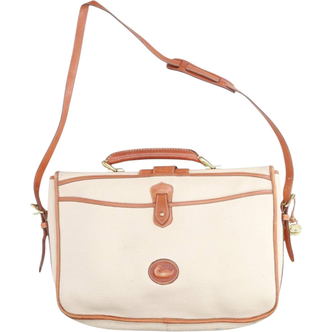 Dooney & Bourke Shoulder Bag Made in USA unclear Beige type Vintage Second Hand