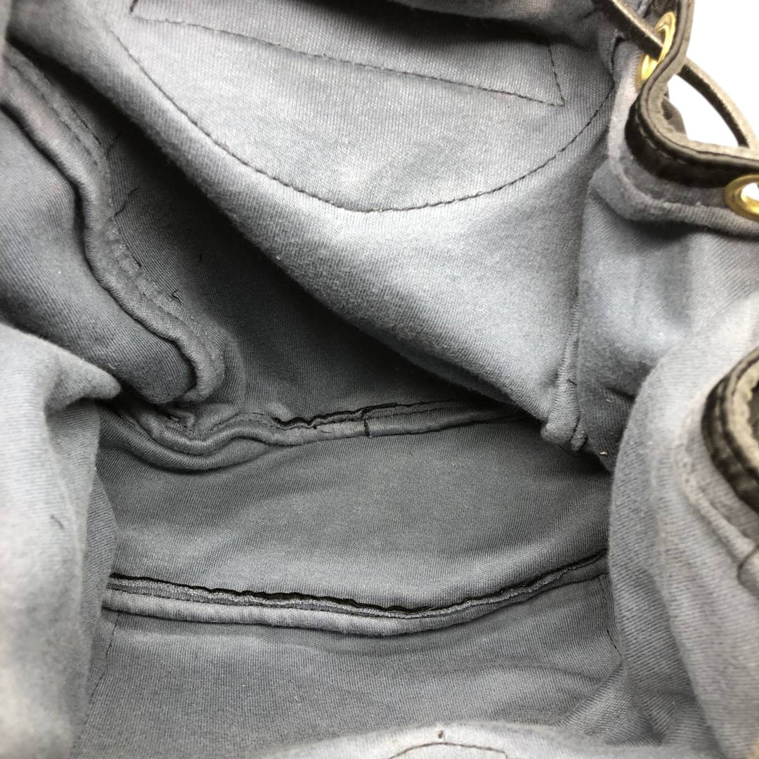 J and M Davidson Backpack, Made in the UK unclear black type Vintage Second Hand