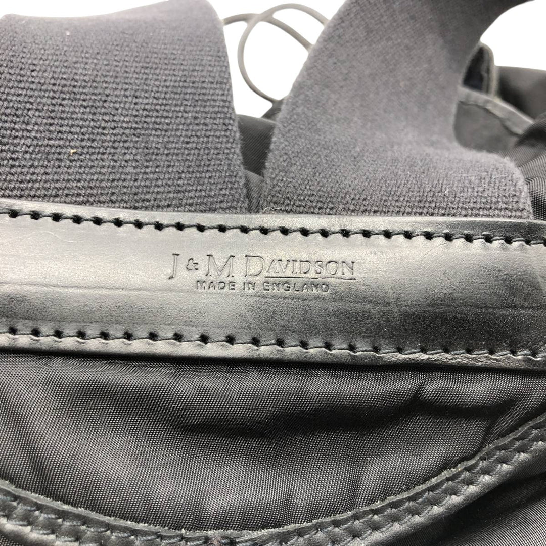 J and M Davidson Backpack, Made in the UK unclear black type Vintage Second Hand