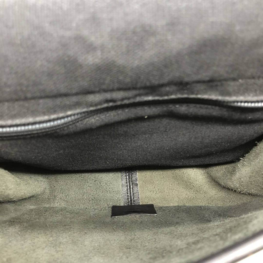 Brighton Shoulder Bag genuine leather black type Vintage Second Hand