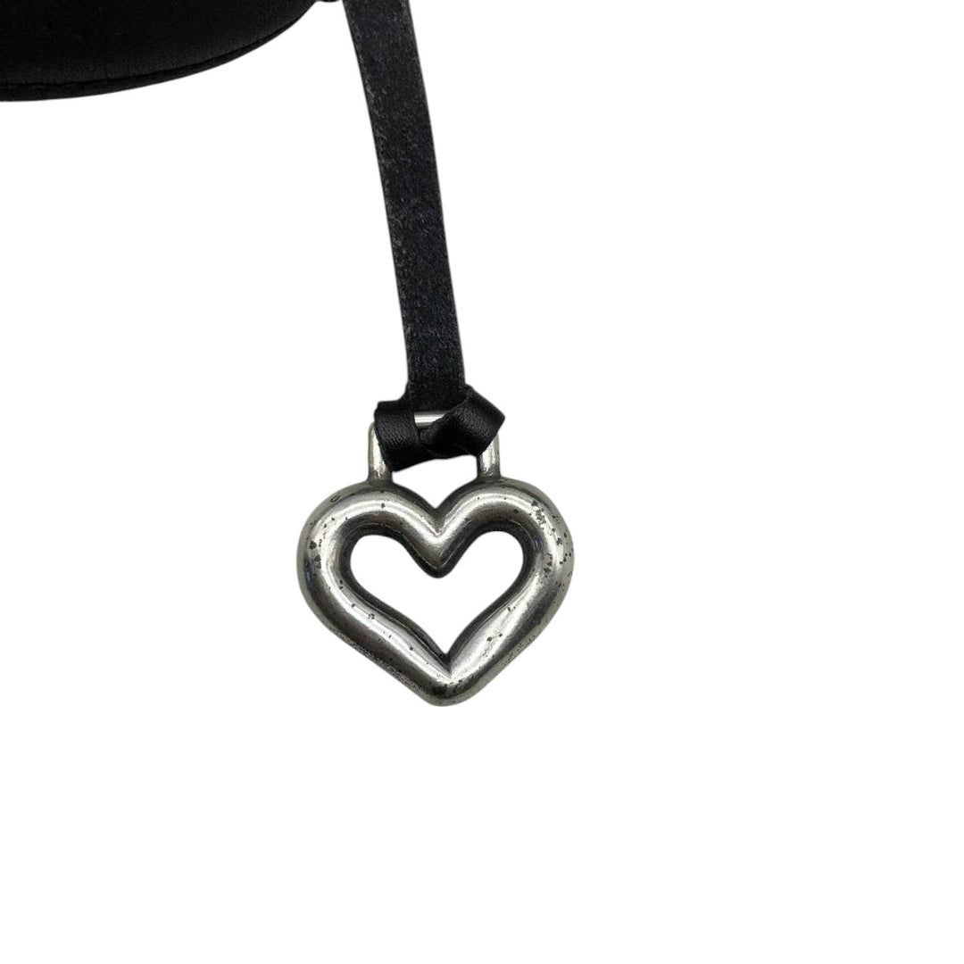 Brighton Shoulder Bag genuine leather black type Vintage Second Hand