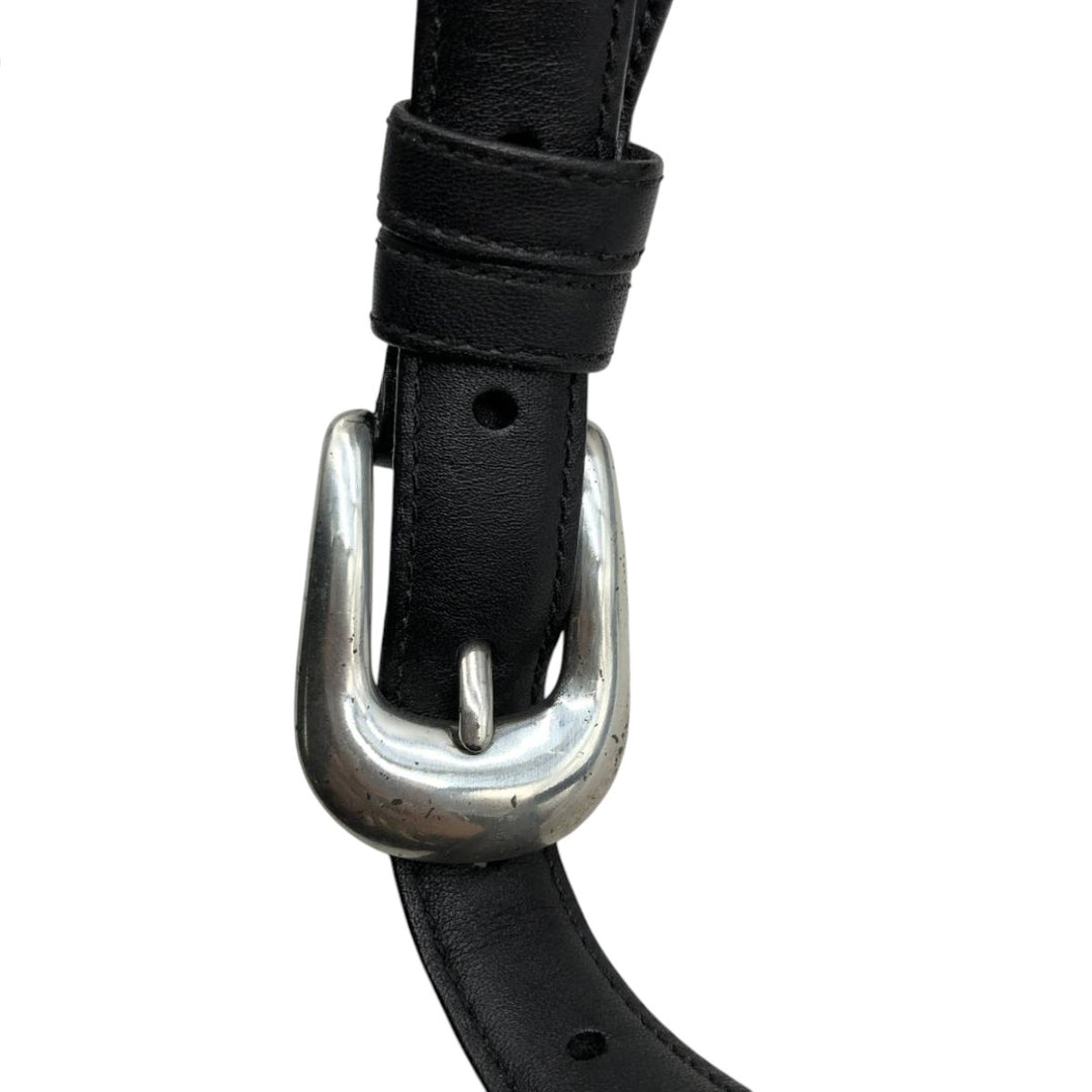 Brighton Shoulder Bag genuine leather black type Vintage Second Hand