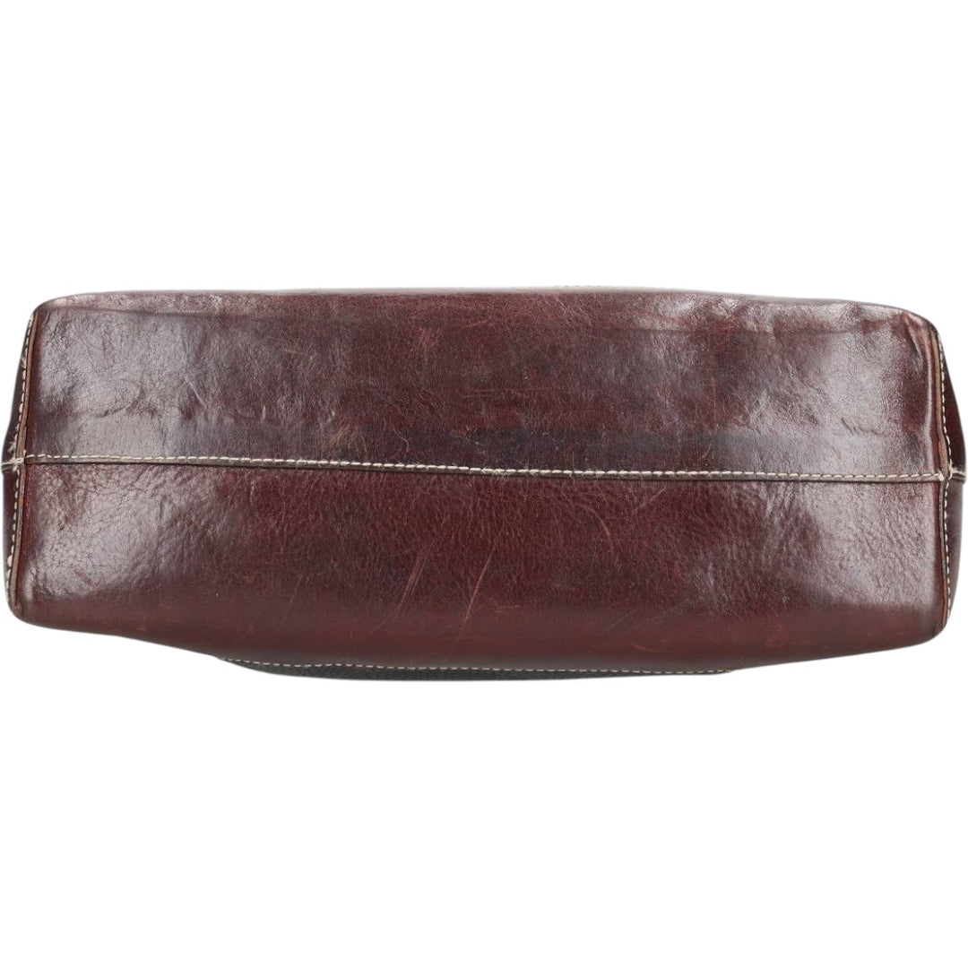 Brighton Shoulder Bag genuine leather black type Vintage Second Hand