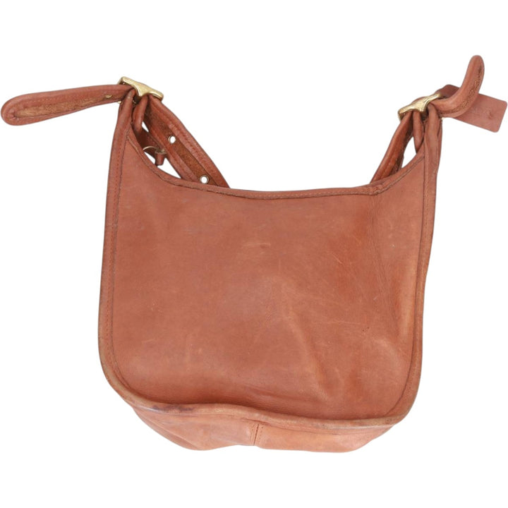 90'S Coach Old Coach Shoulder Bag Vintage genuine leather brown type Vintage Second Hand
