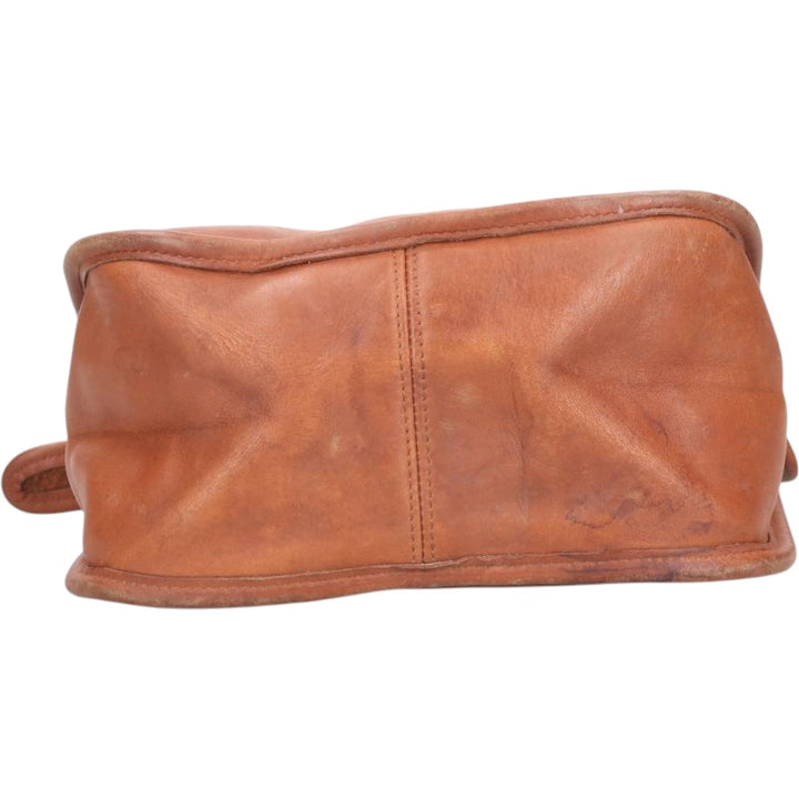 90'S Coach Old Coach Shoulder Bag Vintage genuine leather brown type Vintage Second Hand