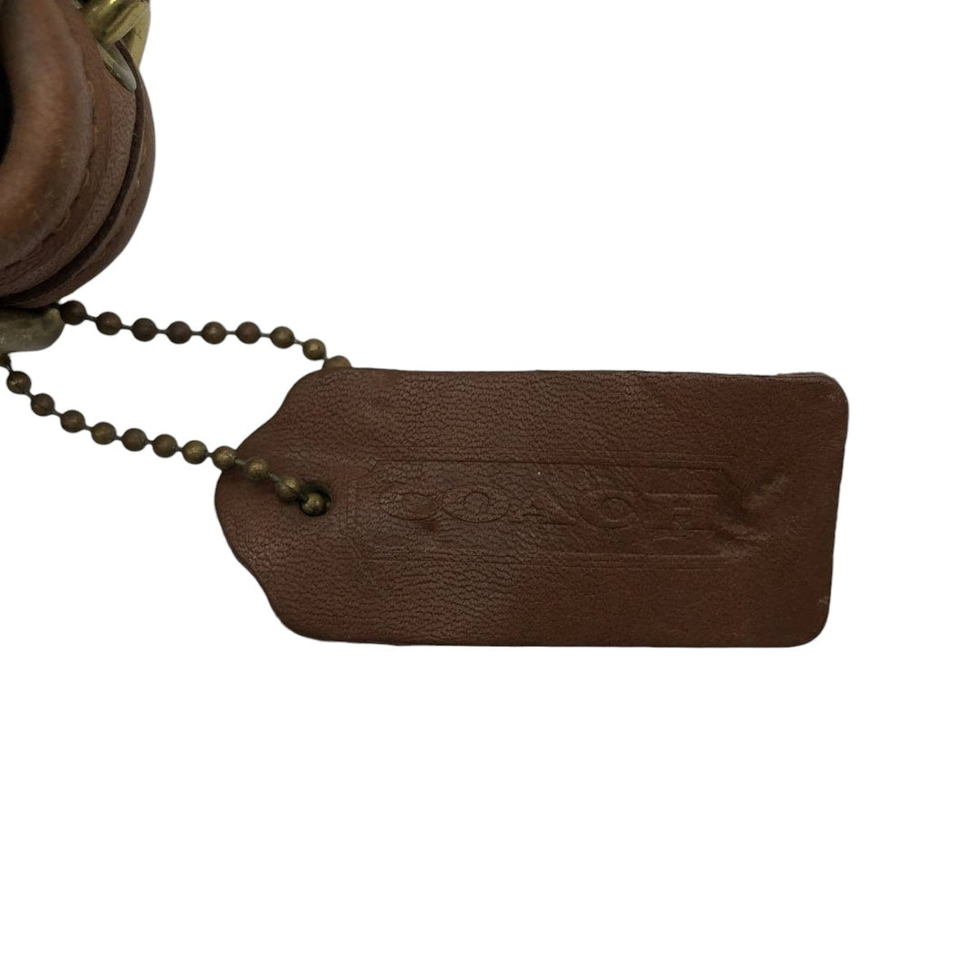 90'S Coach Old Coach Shoulder Bag Vintage genuine leather brown type Vintage Second Hand