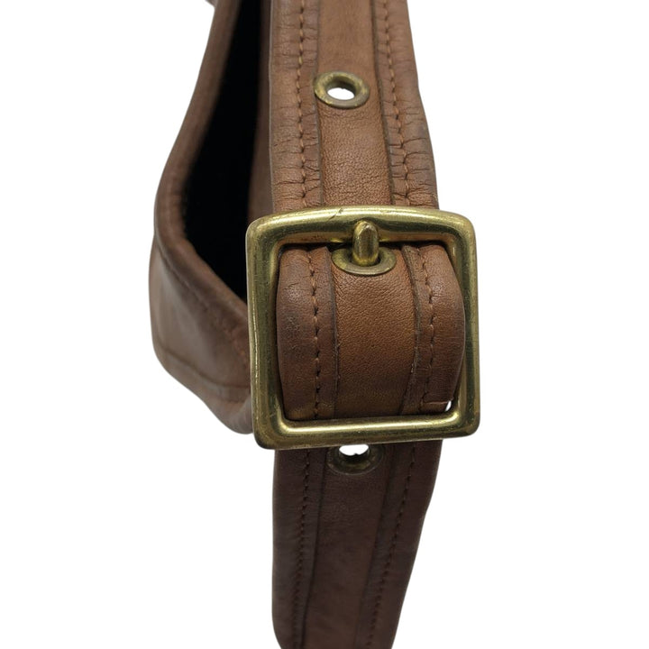 90'S Coach Old Coach Shoulder Bag Vintage genuine leather brown type Vintage Second Hand