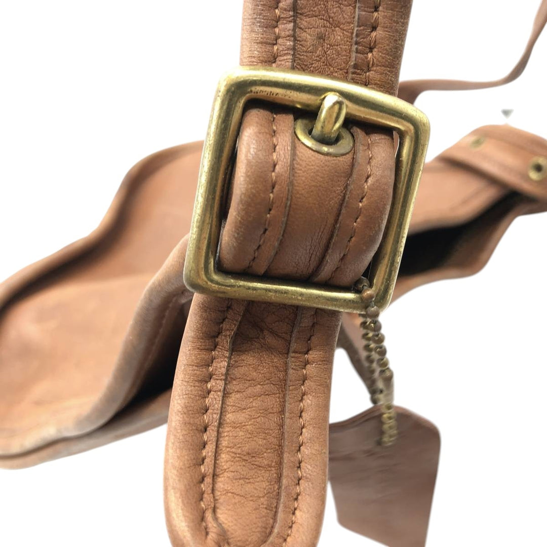 90'S Coach Old Coach Shoulder Bag Vintage genuine leather brown type Vintage Second Hand