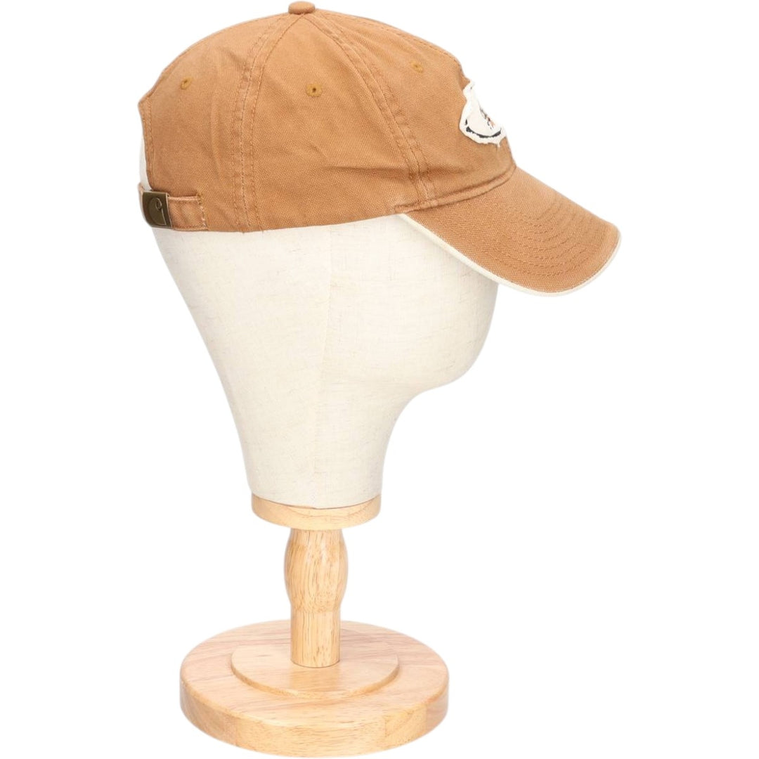 Carhartt Duck Odessa Cap, 6-Panel Cap, One Size Fits Most cotton beige type brown Vintage Second Hand