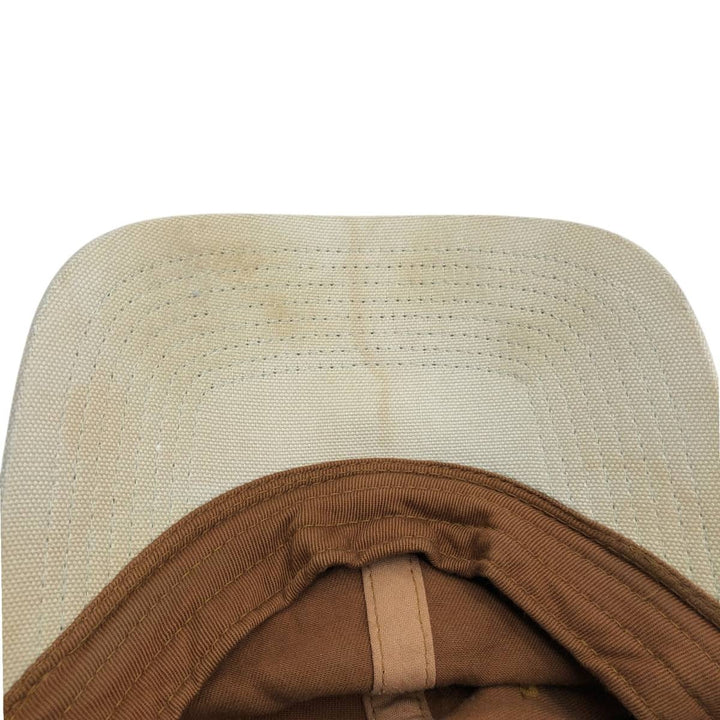 Carhartt Duck Odessa Cap, 6-Panel Cap, One Size Fits Most cotton beige type brown Vintage Second Hand