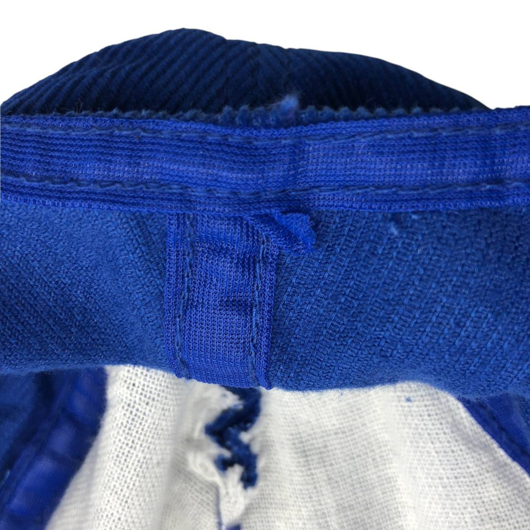 Vintage 1990'S Pepsi-Cola Advertising Corduroy Cap, Made in USA, One Size Fits All unclear blue type Vintage Second Hand