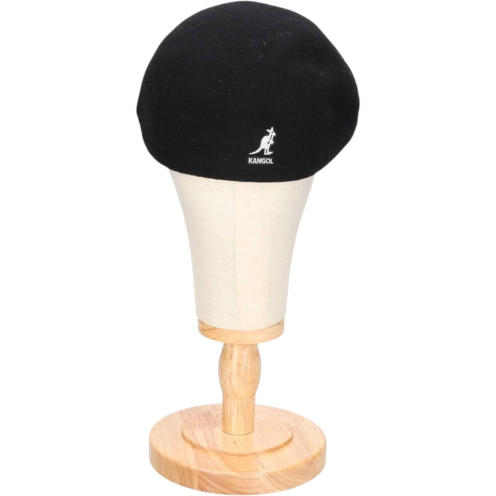 Kangol hunting cap, one size fits all wool black type Vintage Second Hand