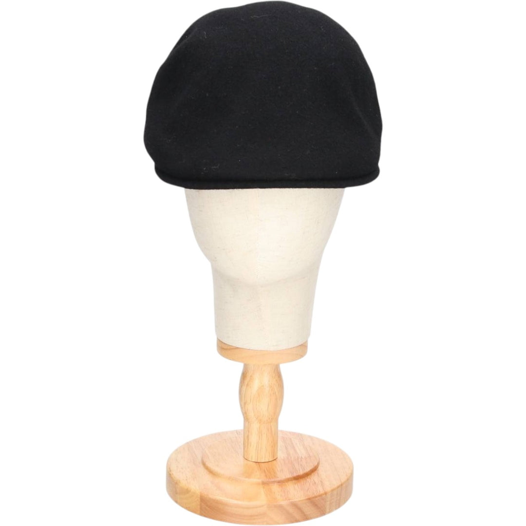Kangol hunting cap, one size fits all wool black type Vintage Second Hand