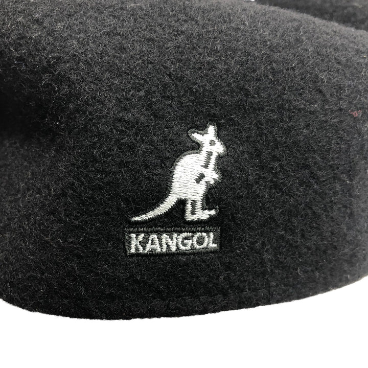Kangol hunting cap, one size fits all wool black type Vintage Second Hand