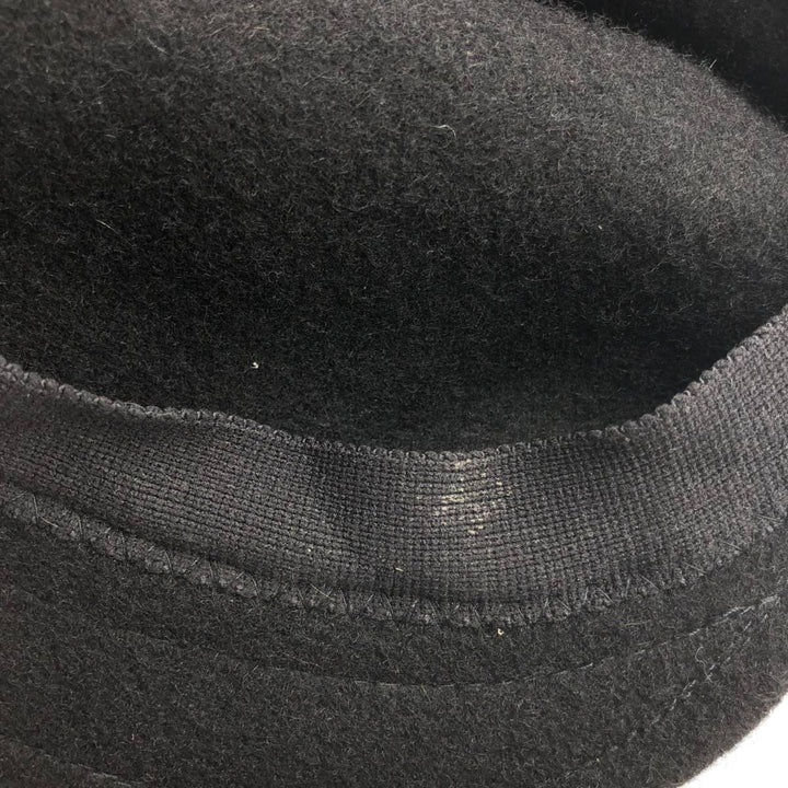 Kangol hunting cap, one size fits all wool black type Vintage Second Hand