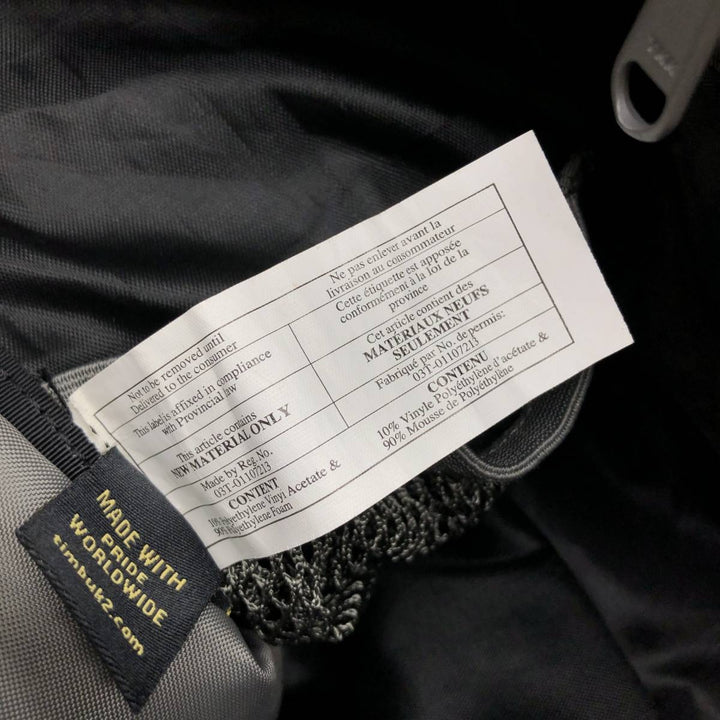 Timbuk2 Cordura Messenger Bag unclear black type Vintage Second Hand