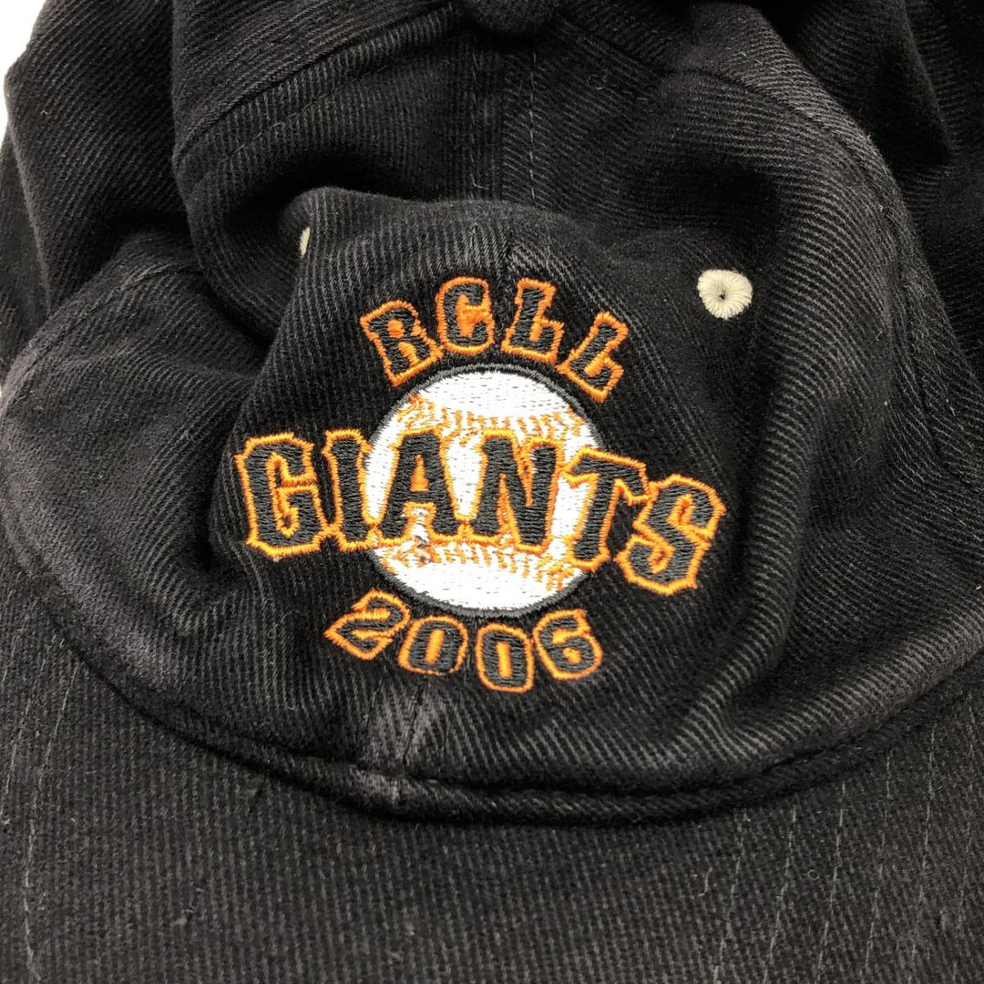 2000'S MLB SAN FRANCISCO GIANTS Baseball Cap, One Size Fits All cotton black type Vintage Second Hand