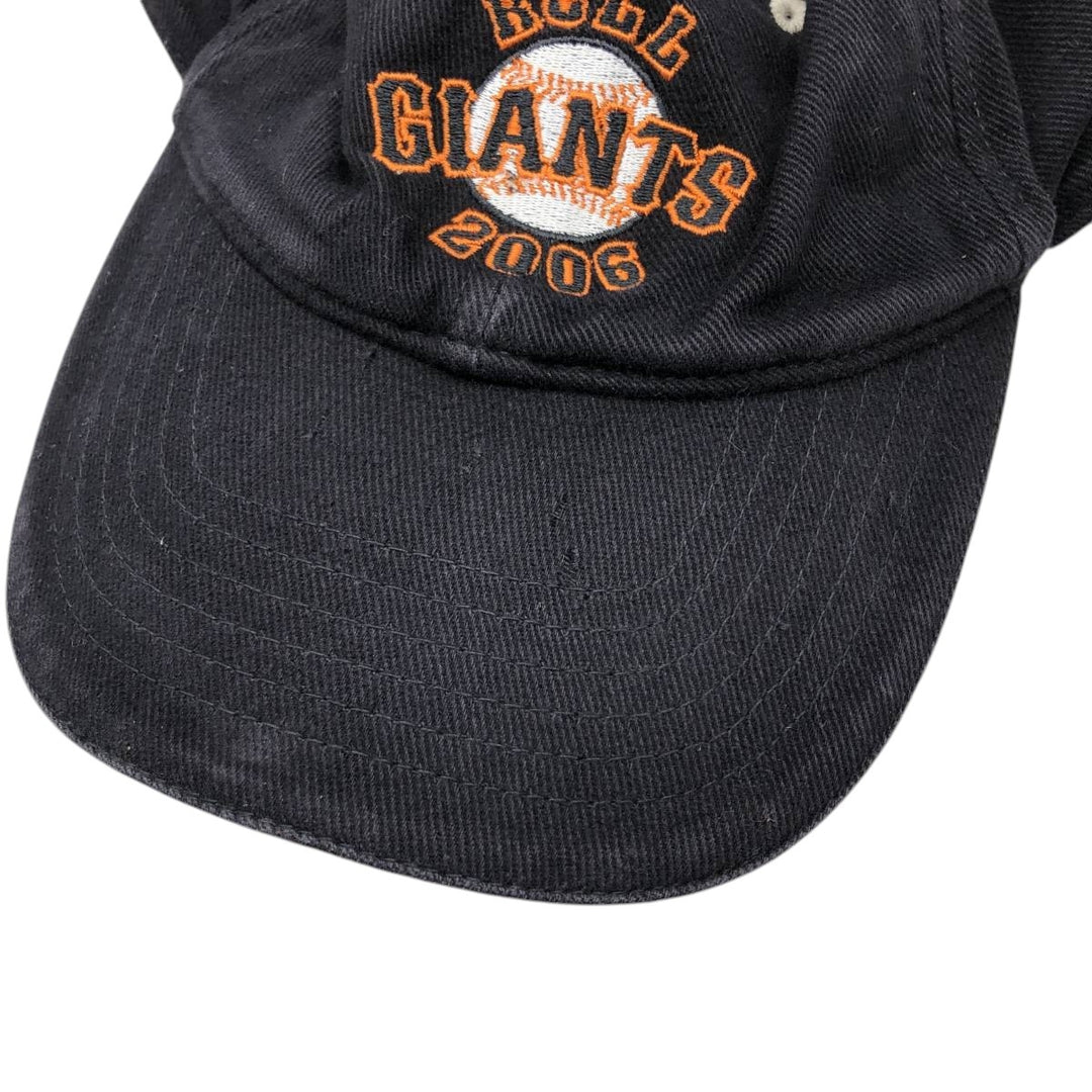 2000'S MLB SAN FRANCISCO GIANTS Baseball Cap, One Size Fits All cotton black type Vintage Second Hand